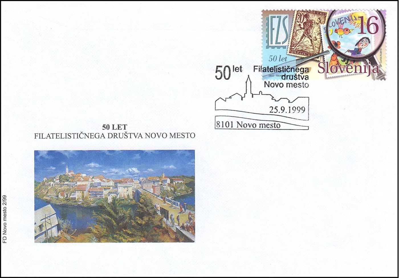 50 LET FILATELISTIČNEGA DRUŠTVA NOVO MESTO